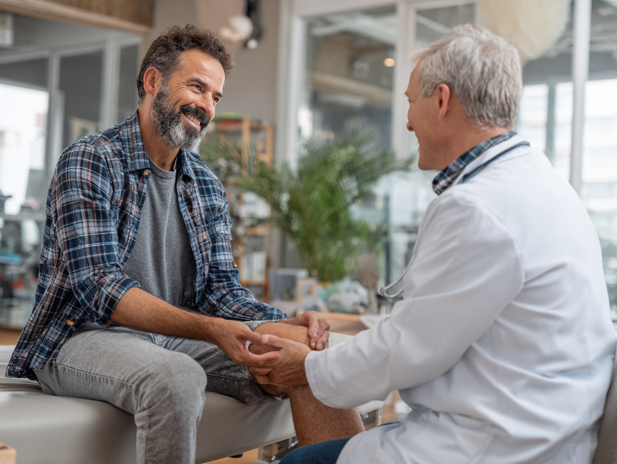 Люди різного віку займаються фізичними вправами для суглобів